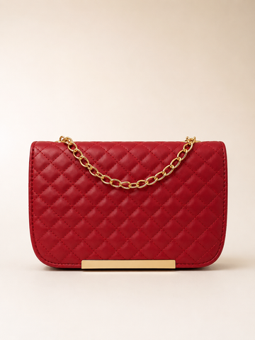 Classic Red Evening Bag