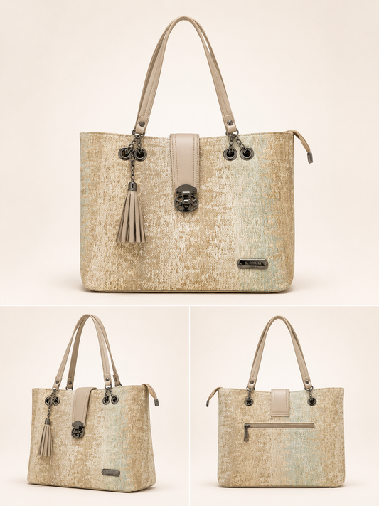 Sand Jute Tote