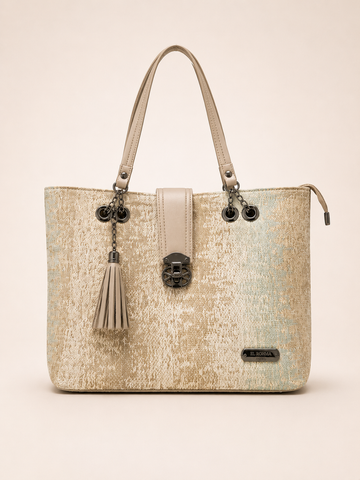 Sand Jute Tote