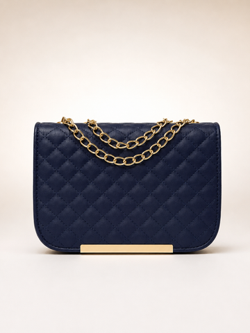 Dark Blue Evening Bag