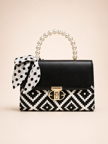 Midnight Pearl Noir Bag
