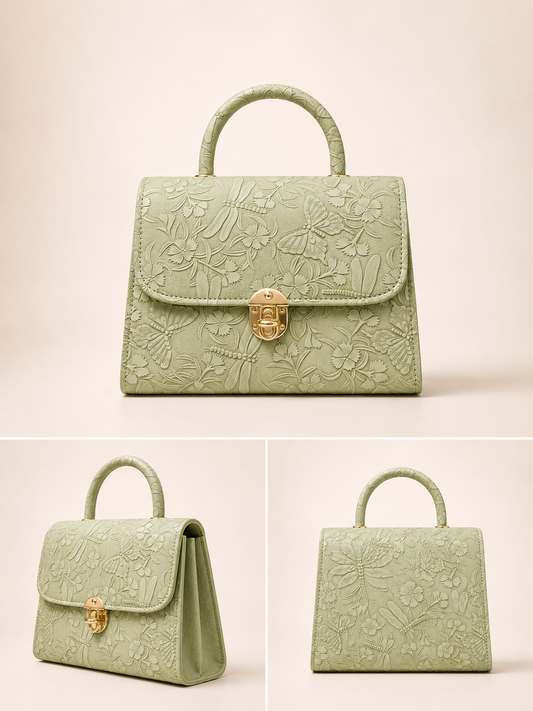 Sage Green Satchel
